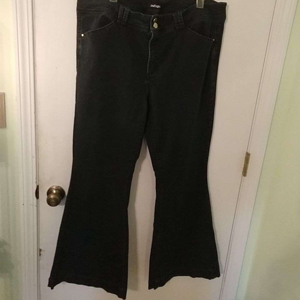 Refuge + flare jeans